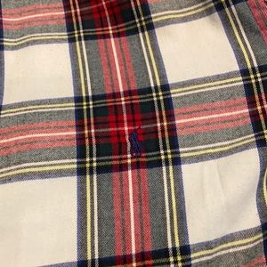 Ralph Lauren checkered shirt.